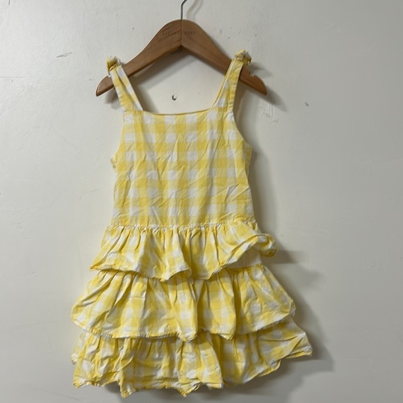Gymboree Casual Yellow Dress with Playful Ruffles - Picture 1 of 2
